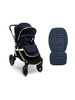 Ocarro Midnight Pushchair with Midnight Sky Memory Foam Liner image number 1